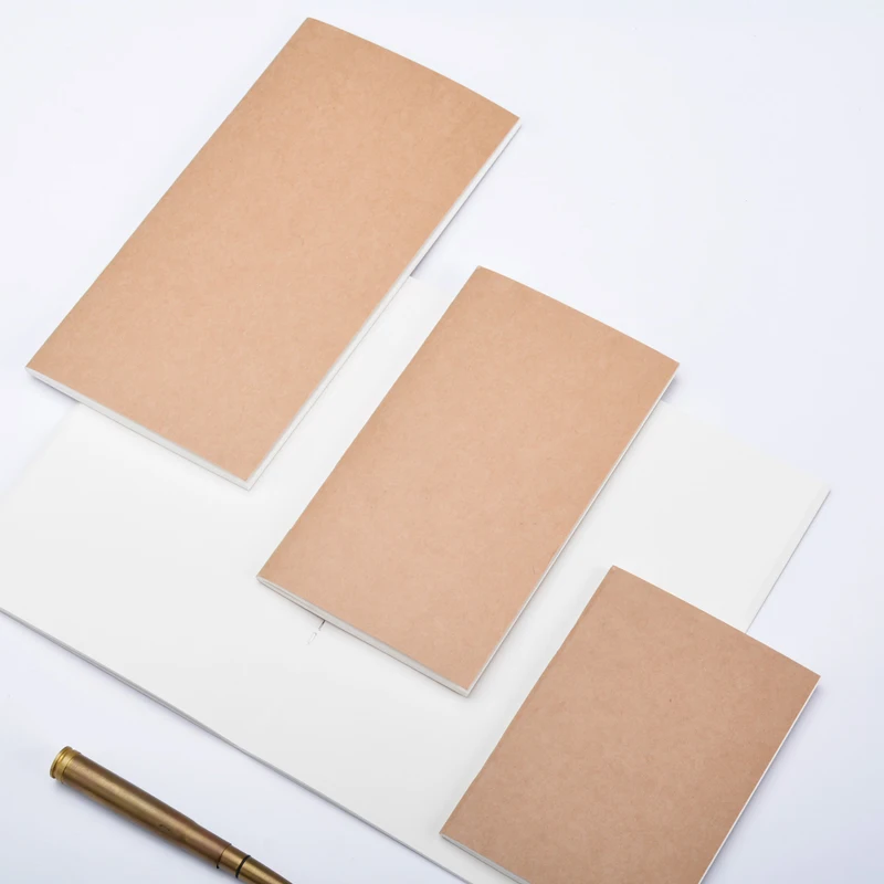 Vintage Leather Journal Notebook - Сменные блоки Fromthenon для блокнотов путешественника: