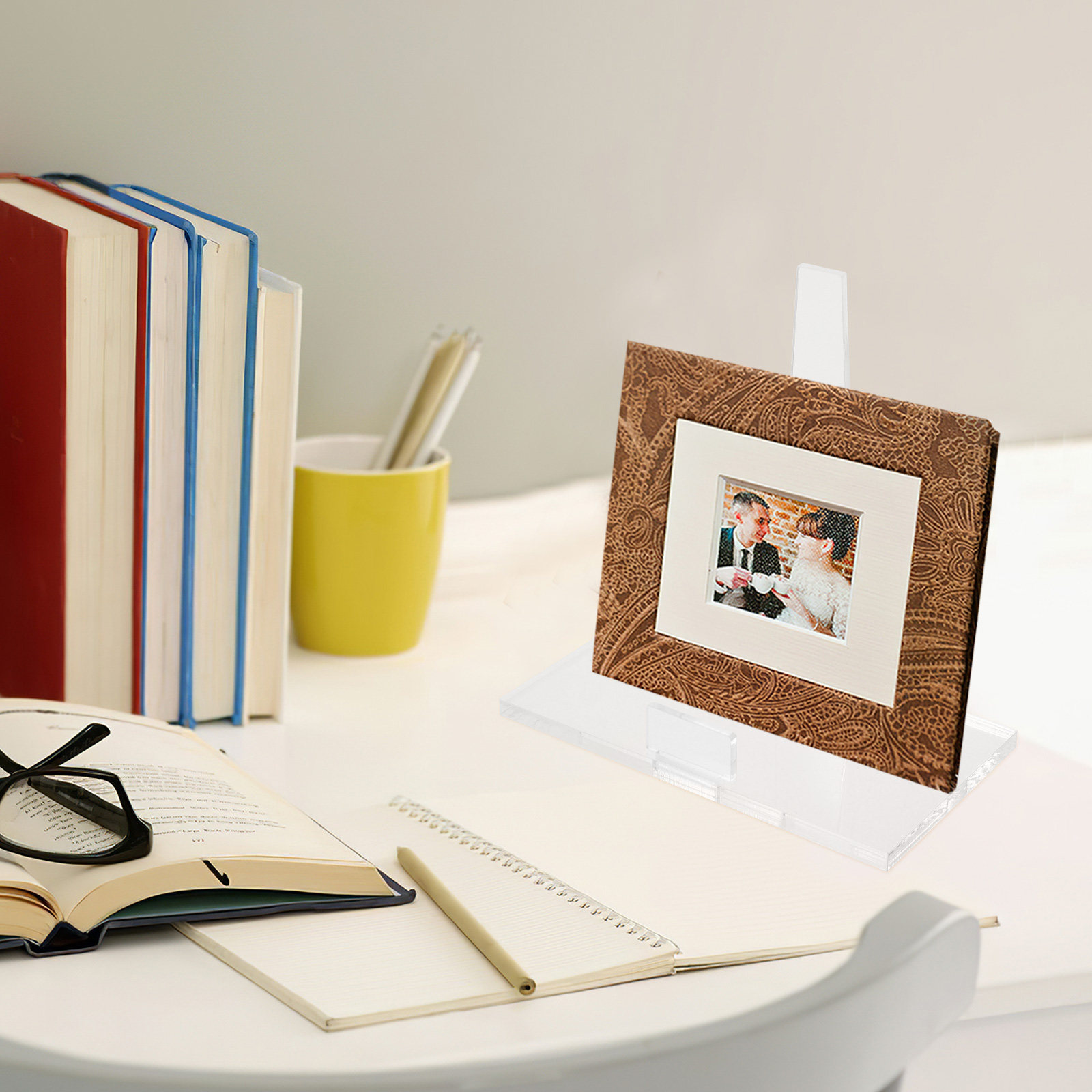 Clear Acrylic Book Stand Holder - Универсальная подставка для акриловых табличек, мольберт