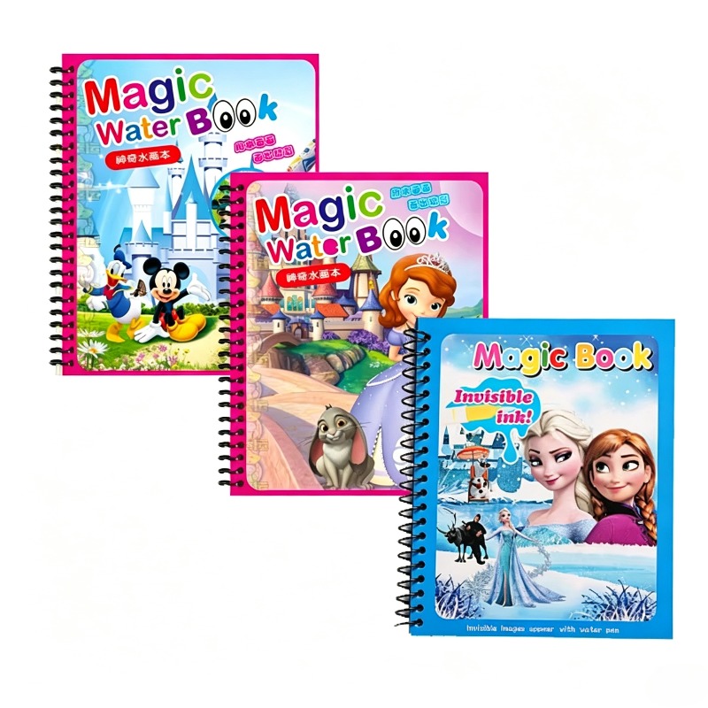Набор для рисования водными кр – обзор и цена Reusable Water Magic Coloring Book