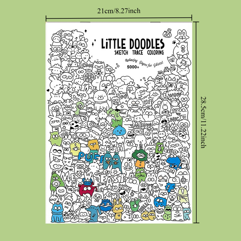 16 страниц. Книга для раскраши – обзор и цена Adult Coloring Book Stress Relief
