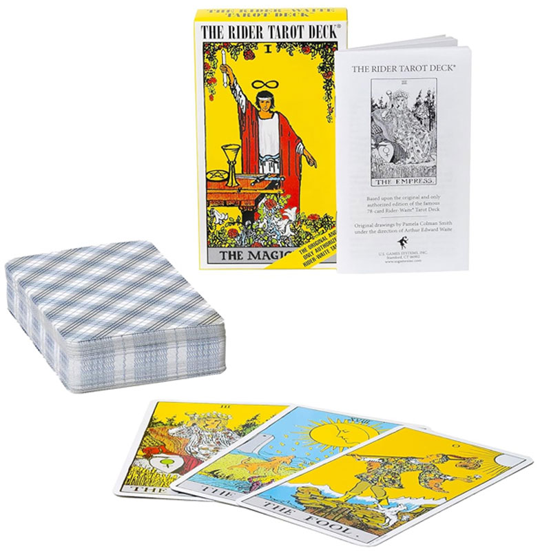 Колода Таро Райдера, английска – обзор и цена Tarot Deck With Guidebook