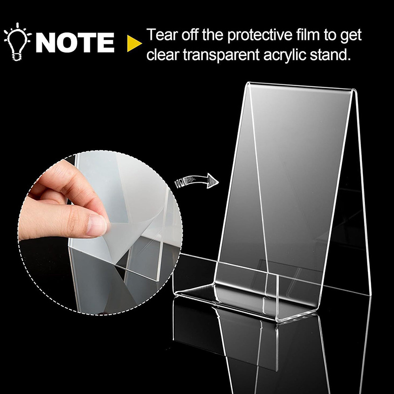 Акриловая подставка для комикс – обзор и цена Clear Acrylic Book Stand Holder