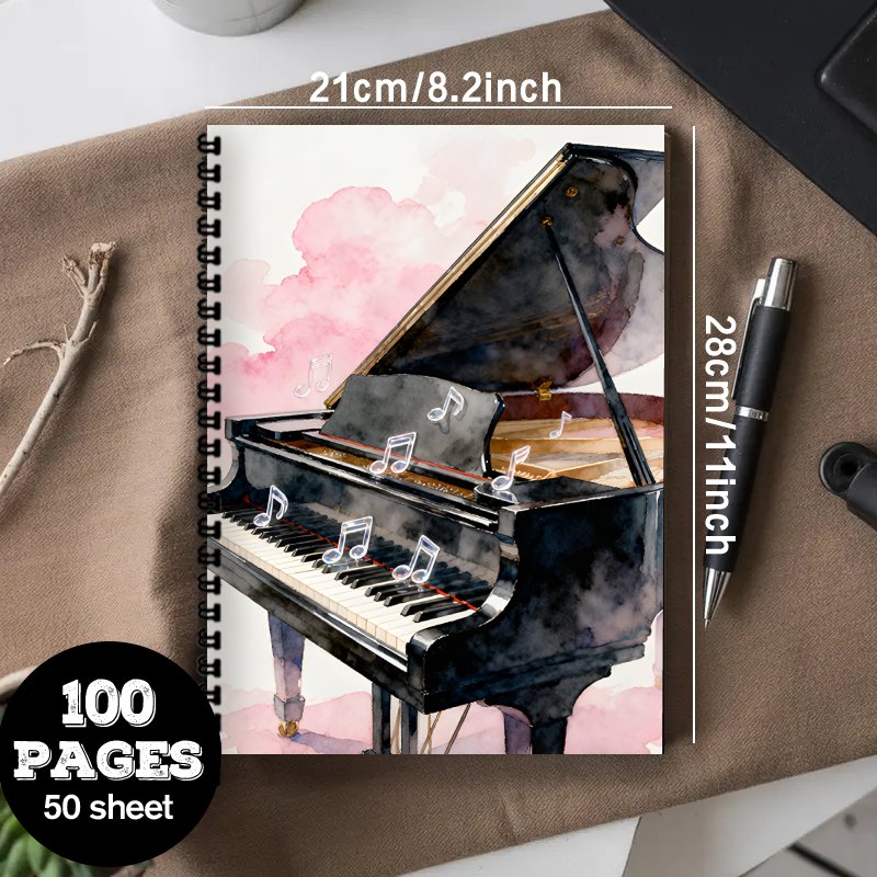 Музыкальный блокнот формата А4 – обзор и цена Blank Sheet Music Notebook