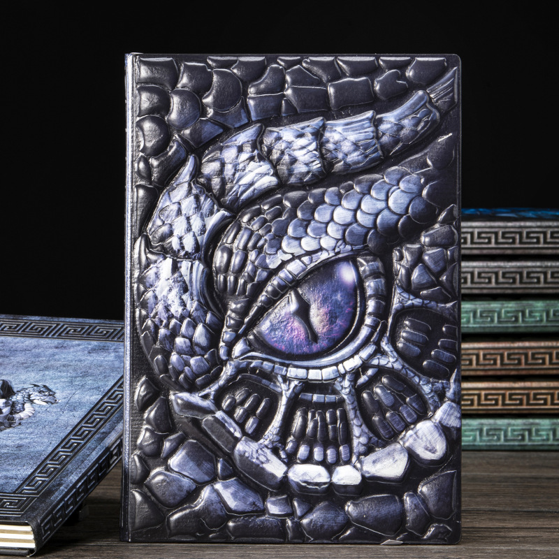 Блокнот A5 с 3D-тиснением в ви – обзор и цена Vintage Leather Journal Notebook